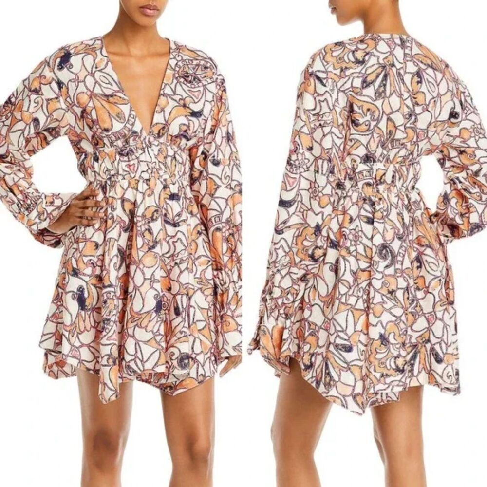 A.L.C. Salina Linen Mini Dress, size 4‎